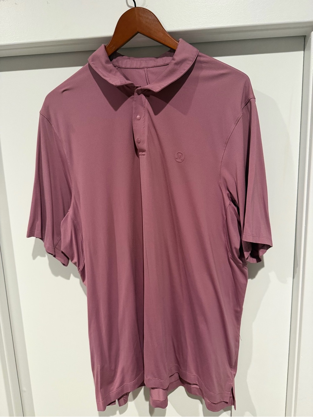 lululemon athletica Men’s Polo - Mauve Rose